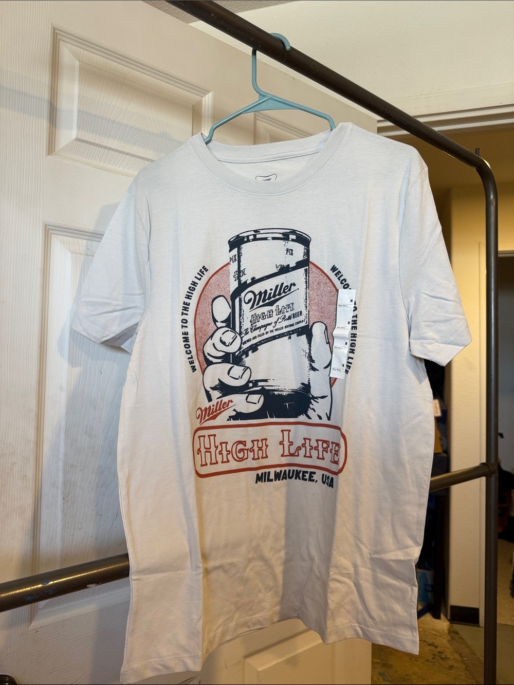 Goodfellow & Co White High Life Graphic Tee